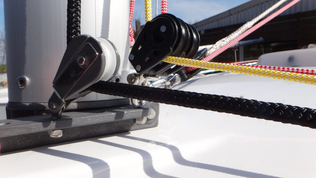 Mastfußblock HARKEN T-Light 2-fach inkl. VA18 Adapter