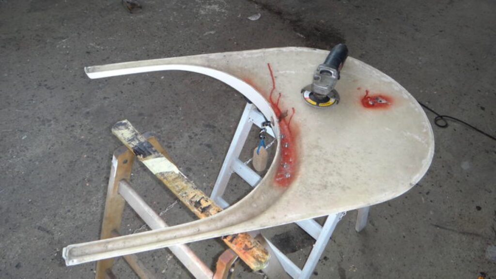 GFK Viva 600 Schiebelukabdeckung Instandsetzung
