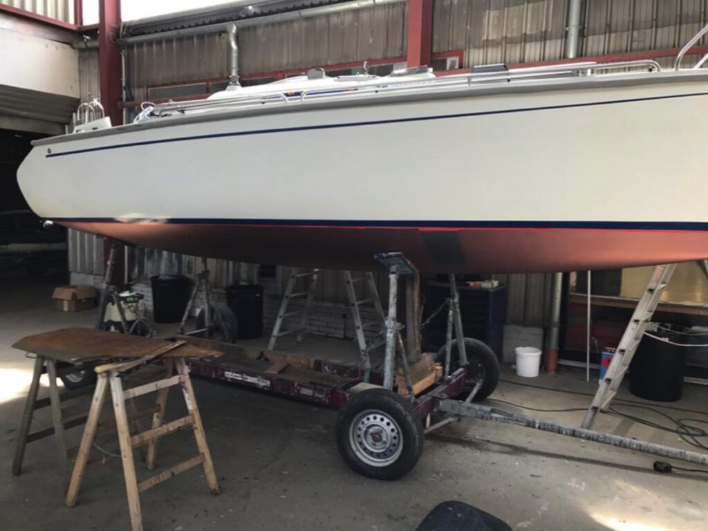 Kielausbau Sportina 600