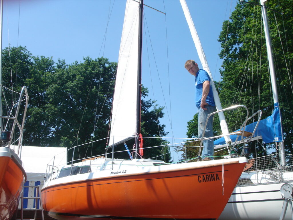 Großsegel Neptun 22 Backdecker  – 2